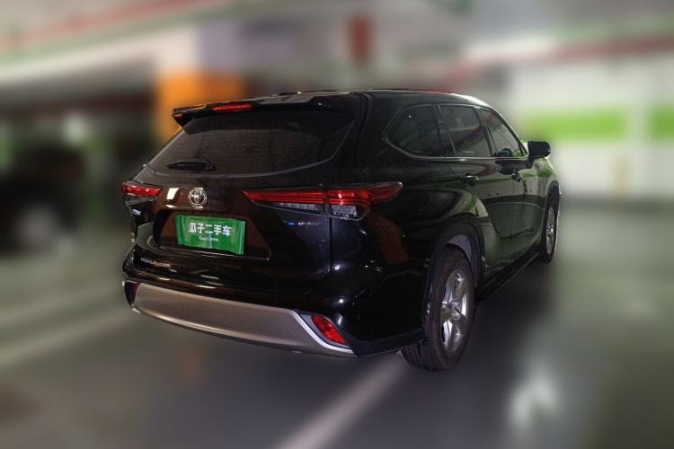 Used Toyota Highlander 2024 2.5L Smart Electric Hybrid Dual-Motor Two-Wheel-Drive Elite Edition 5 Seats Rear Right 45 Deg