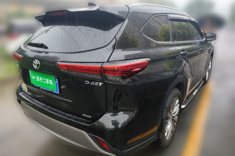 Used Toyota Highlander 2024 380T Four-Wheel Drive Prestige Version 7 Seats Rear Right 45 Deg