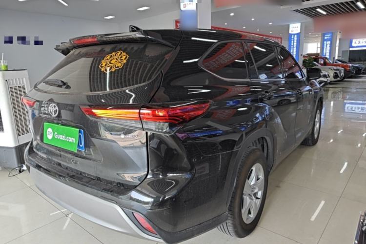 Used Toyota Highlander 2024 2.5L Smart Electric Hybrid Dual-Engine Two-Wheel Drive Elite Version 7 Seats Rear Right 45 Deg