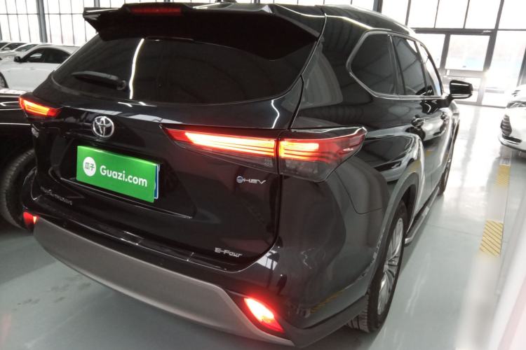Used Toyota Highlander 2024 2.5L Smart Electric Hybrid Dual-Engine Four-Wheel Drive Prestige Version – 7 Seats Rear Right 45 Deg