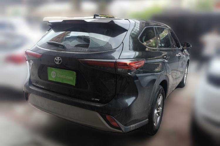 Used Toyota Highlander 2024 2.5L Smart Electric Hybrid Dual-Motor Two-Wheel-Drive Elite Edition 5 Seats Rear Right 45 Deg