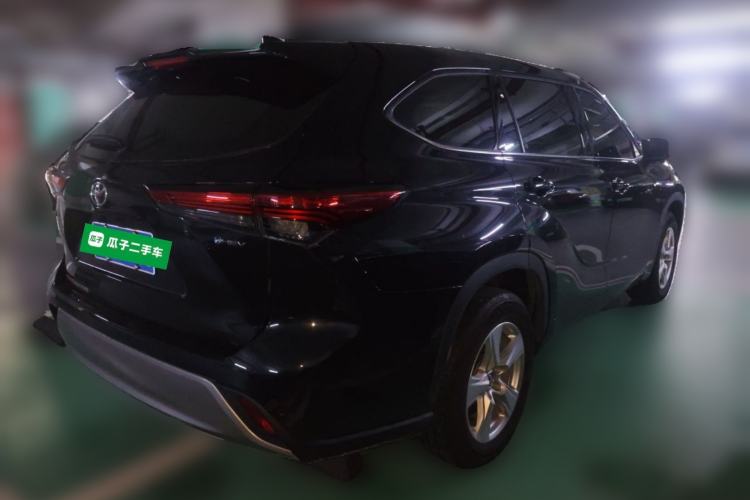 Used Toyota Highlander 2024 2.5L Smart Electric Hybrid Dual-Motor Two-Wheel-Drive Elite Edition 5 Seats Rear Right 45 Deg