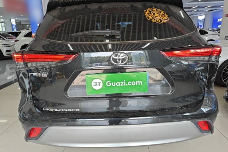 Used Toyota Highlander 2024 2.5L Smart Electric Hybrid Dual-Engine Two-Wheel Drive Elite Version 7 Seats Rear