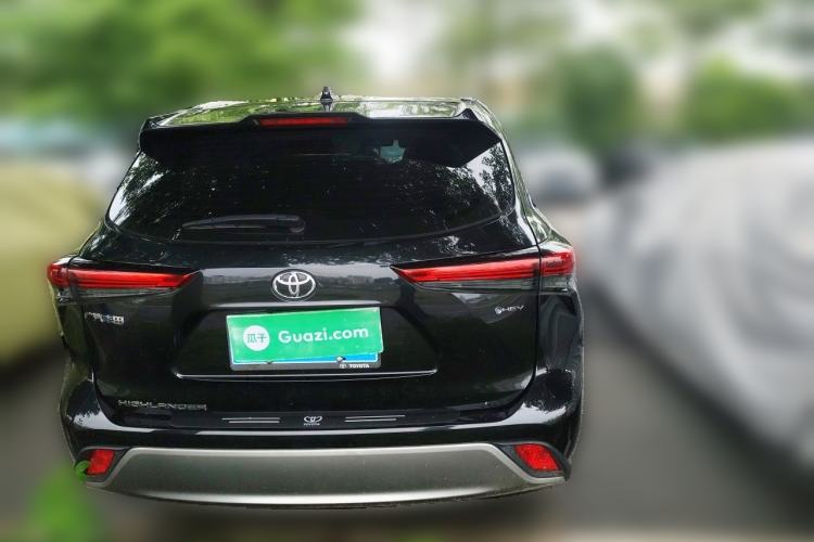 Used Toyota Highlander 2024 2.5L Smart Electric Hybrid Dual-Motor Two-Wheel Drive Luxury Version 7 Seats Rear