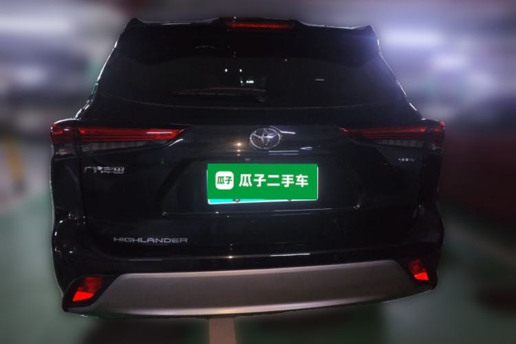 Used Toyota Highlander 2024 2.5L Smart Electric Hybrid Dual-Motor Two-Wheel-Drive Elite Edition 5 Seats Rear