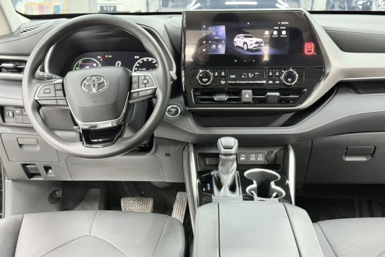 Used Toyota Highlander 2024 2.5L Smart Electric Hybrid Dual-Motor Two-Wheel-Drive Elite Edition 5 Seats Steering Wheel