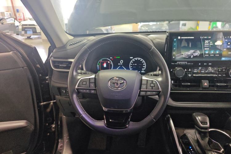 Used Toyota Highlander 2024 2.5L Smart Electric Hybrid Dual-Engine Four-Wheel Drive Prestige Version – 7 Seats Steering Wheel