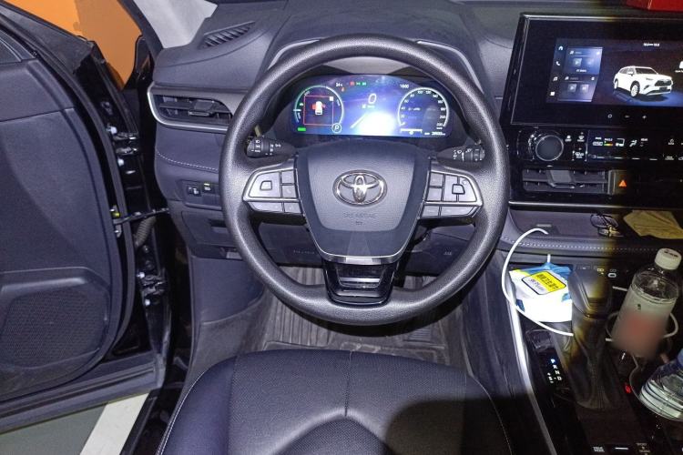 Used Toyota Highlander 2024 2.5L Smart Electric Hybrid Dual-Motor Two-Wheel-Drive Elite Edition 5 Seats Steering Wheel