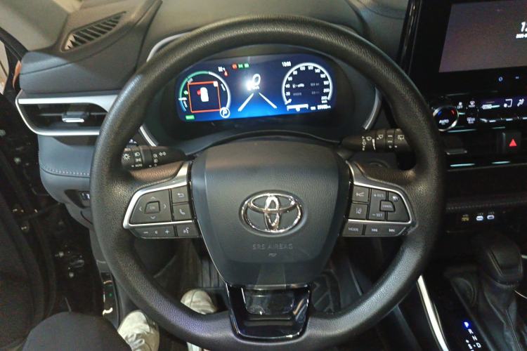 Used Toyota Highlander 2024 2.5L Smart Electric Hybrid Dual-Motor Two-Wheel-Drive Elite Edition 5 Seats Steering Wheel