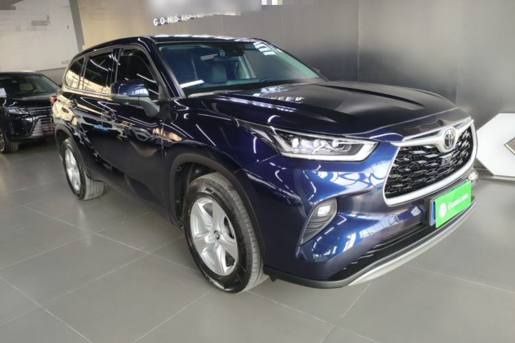 Used Toyota Highlander 2024 2.5L Smart Electric Hybrid Dual-Motor Two-Wheel-Drive Elite Edition 5 Seats Front Right 45 Deg