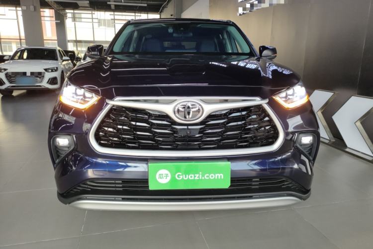 Used Toyota Highlander 2024 2.5L Smart Electric Hybrid Dual-Motor Two-Wheel-Drive Elite Edition 5 Seats Front