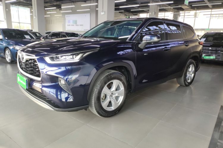 Used Toyota Highlander 2024 2.5L Smart Electric Hybrid Dual-Motor Two-Wheel-Drive Elite Edition 5 Seats Left Side