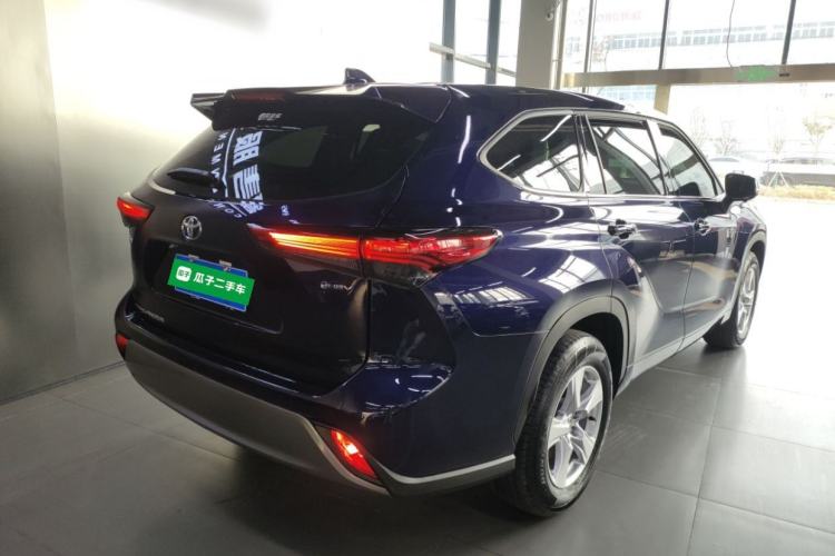 Used Toyota Highlander 2024 2.5L Smart Electric Hybrid Dual-Motor Two-Wheel-Drive Elite Edition 5 Seats Rear Right 45 Deg