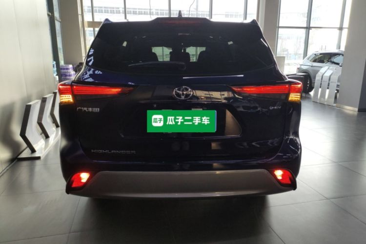 Used Toyota Highlander 2024 2.5L Smart Electric Hybrid Dual-Motor Two-Wheel-Drive Elite Edition 5 Seats Rear