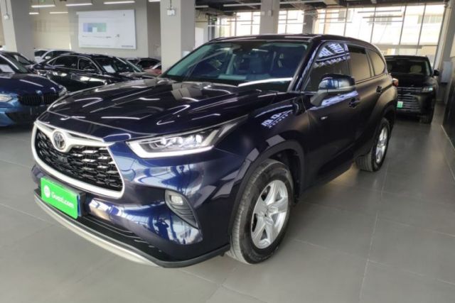 Used Toyota Highlander 2024 2.5L Smart Electric Hybrid Dual-Motor Two-Wheel-Drive Elite Edition 5 Seats