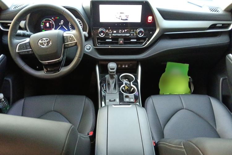 Used Toyota Highlander 2024 2.5L Smart Electric Hybrid Dual-Motor Two-Wheel-Drive Elite Edition 5 Seats Center Console