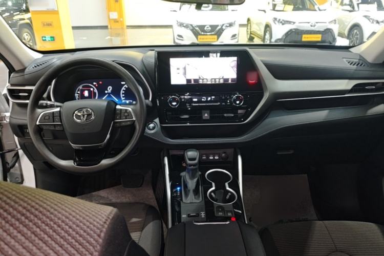 Used Toyota Highlander 2024 2.5L Smart Electric Hybrid Dual-Motor Two-Wheel-Drive Elite Edition 5 Seats Center Console
