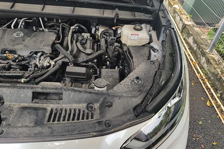 Used Toyota Highlander 2024 2.5L Smart Electric Hybrid Dual-Motor Two-Wheel-Drive Elite Edition 5 Seats Engine Bay Left