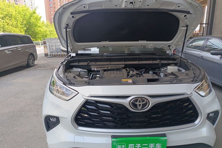 Used Toyota Highlander 2024 380T Four-Wheel Drive Prestige Version 7 Seats Engine Bay Right