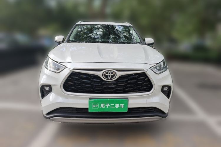 Used Toyota Highlander 2024 2.5L Smart Electric Hybrid Dual-Motor Two-Wheel Drive Luxury Version 7 Seats Front