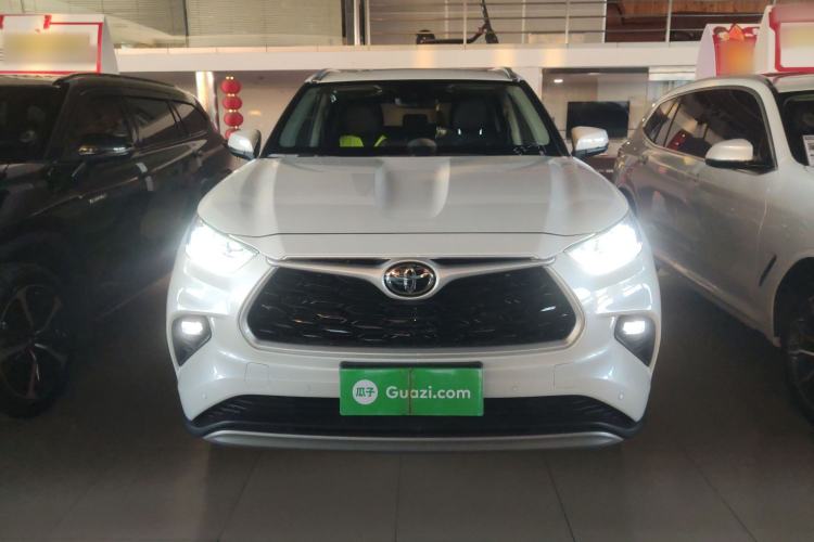 Used Toyota Highlander 2024 2.5L Smart Electric Hybrid Dual-Motor Two-Wheel-Drive Prestige Version 7 Seats Front