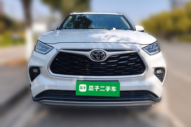 Used Toyota Highlander 2024 2.5L Smart Electric Hybrid Dual-Motor All-Wheel-Drive Luxury 7-Seater Front
