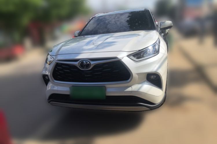 Used Toyota Highlander 2024 2.5L Smart Electric Hybrid Dual-Motor All-Wheel-Drive Luxury 7-Seater Front