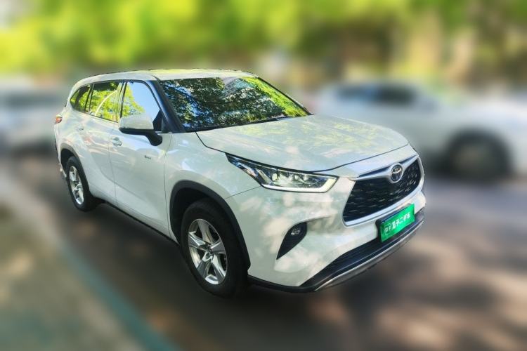Used Toyota Highlander 2024 2.5L Smart Electric Hybrid Dual-Engine Two-Wheel Drive Elite Version 7 Seats Front Right 45 Deg