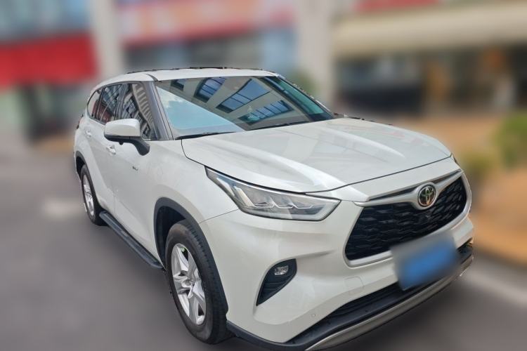 Used Toyota Highlander 2024 2.5L Smart Electric Hybrid Dual-Engine Two-Wheel Drive Elite Version 7 Seats Front Right 45 Deg
