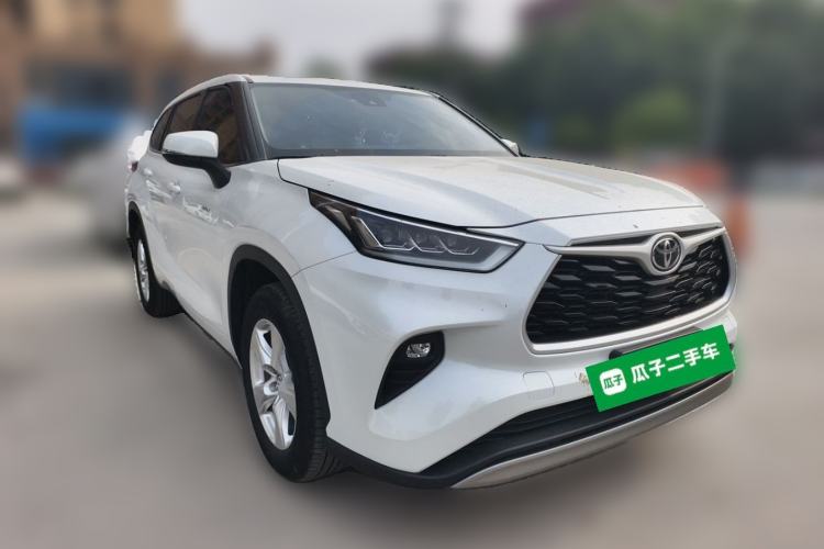 Used Toyota Highlander 2024 2.5L Smart Electric Hybrid Dual-Motor Two-Wheel-Drive Elite Edition 5 Seats Front Right 45 Deg