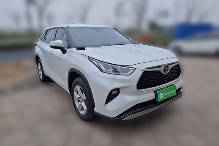 Used Toyota Highlander 2024 2.5L Smart Electric Hybrid Dual-Motor Two-Wheel-Drive Elite Edition 5 Seats Front Right 45 Deg