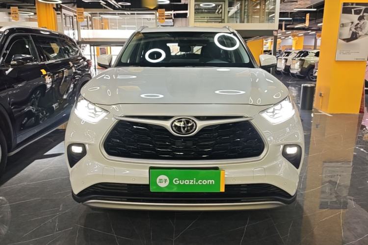 Used Toyota Highlander 2024 2.5L Smart Electric Hybrid Dual-Motor Two-Wheel-Drive Elite Edition 5 Seats Front