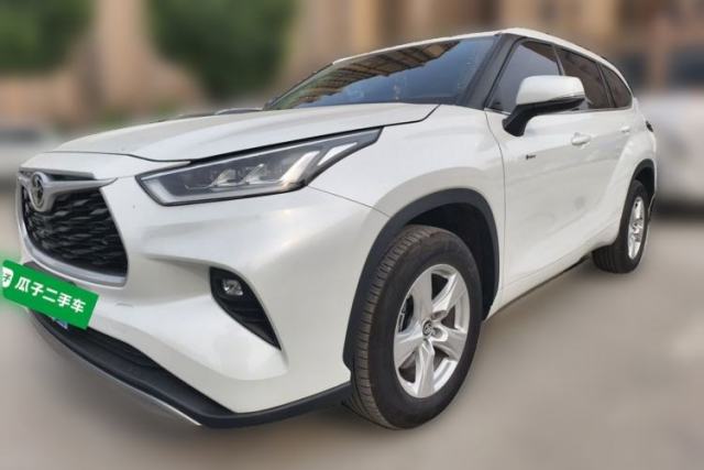 Used Toyota Highlander 2024 2.5L Smart Electric Hybrid Dual-Motor Two-Wheel-Drive Elite Edition 5 Seats