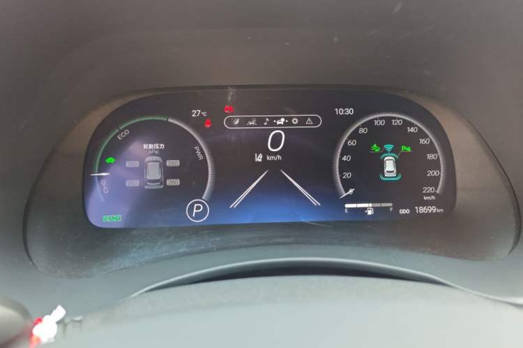 Used Toyota Highlander 2024 2.5L Smart Electric Hybrid Dual-Engine Two-Wheel Drive Elite Version 7 Seats Instrument Cluster