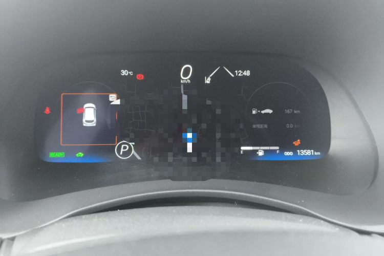 Used Toyota Highlander 2024 2.5L Smart Electric Hybrid Dual-Engine Four-Wheel Drive Prestige Version – 7 Seats Instrument Cluster