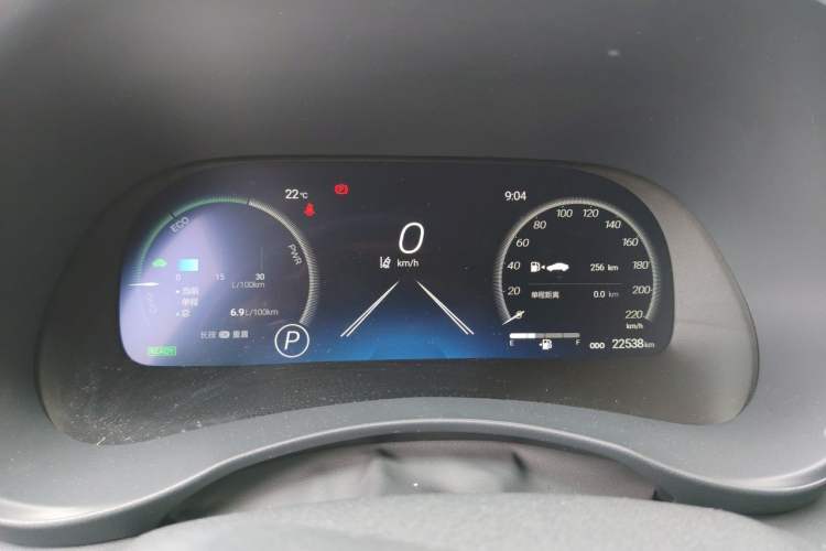 Used Toyota Highlander 2024 2.5L Smart e-Power Dual-Motor All-Wheel-Drive Elite Version – 7 Seats Instrument Cluster