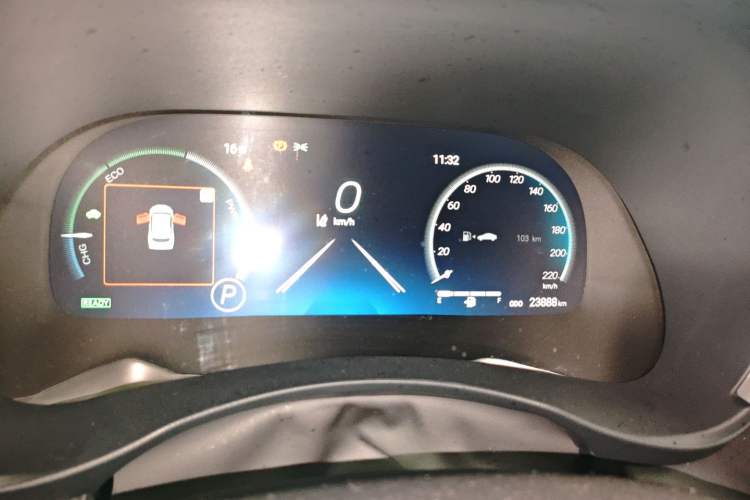 Used Toyota Highlander 2024 2.5L Smart Electric Hybrid Dual-Motor Two-Wheel-Drive Elite Edition 5 Seats Instrument Cluster