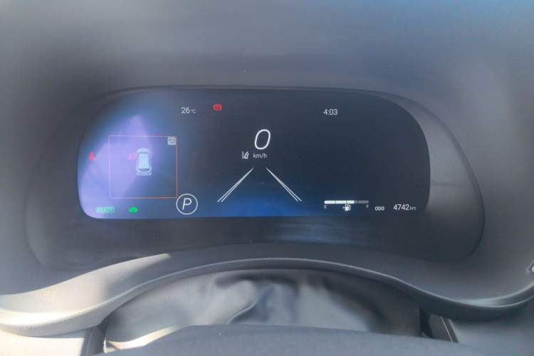 Used Toyota Highlander 2024 2.5L Smart Electric Hybrid Dual-Motor All-Wheel-Drive Luxury 7-Seater Instrument Cluster