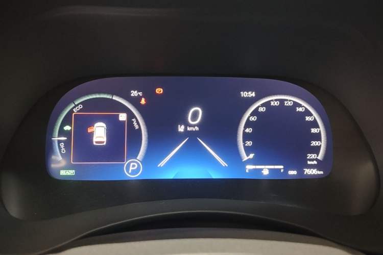 Used Toyota Highlander 2024 2.5L Smart Electric Hybrid Dual-Motor Two-Wheel-Drive Elite Edition 5 Seats Instrument Cluster