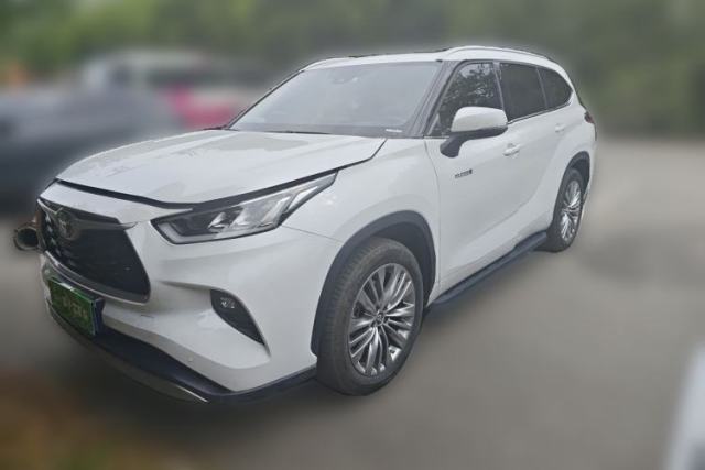Used Toyota Highlander 2024 2.5L Smart Electric Hybrid Dual-Engine Four-Wheel Drive Prestige Version – 7 Seats