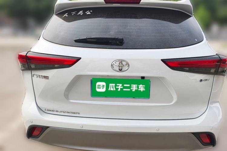 Used Toyota Highlander 2024 2.5L Smart Electric Hybrid Dual-Motor Two-Wheel-Drive Elite Edition 5 Seats Rear