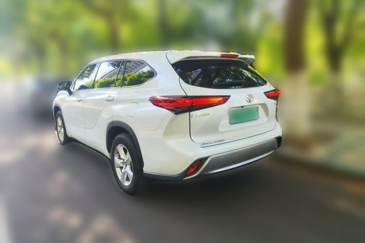 Used Toyota Highlander 2024 2.5L Smart Electric Hybrid Dual-Engine Two-Wheel Drive Elite Version 7 Seats Rear Left 45 Deg