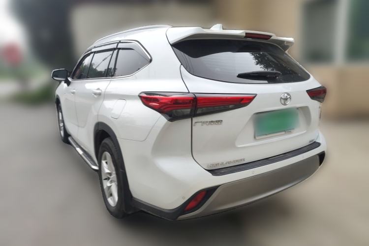 Used Toyota Highlander 2024 2.5L Smart e-Power Dual-Motor All-Wheel-Drive Elite Version – 7 Seats Rear Left 45 Deg