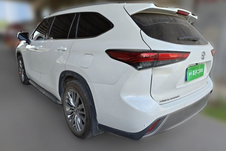 Used Toyota Highlander 2024 2.5L Smart Electric Hybrid Dual-Engine Four-Wheel Drive Prestige Version – 7 Seats Rear Left 45 Deg