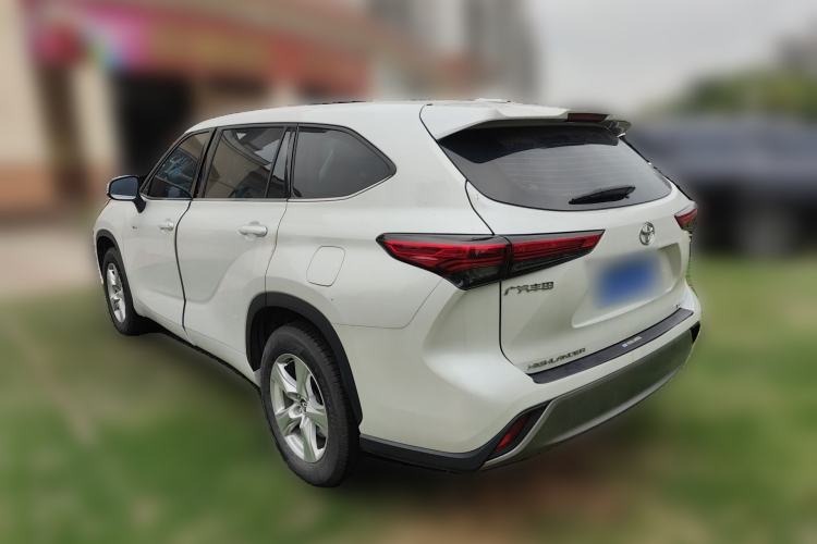 Used Toyota Highlander 2024 2.5L Smart Electric Hybrid Dual-Engine Two-Wheel Drive Elite Version 7 Seats Rear Left 45 Deg
