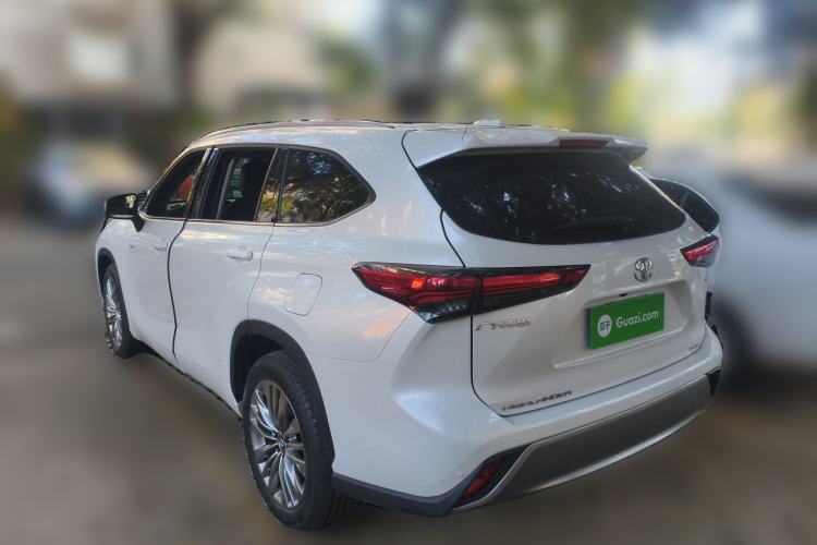 Used Toyota Highlander 2024 2.5L Smart Electric Hybrid Dual-Engine Four-Wheel Drive Prestige Version – 7 Seats Rear Left 45 Deg