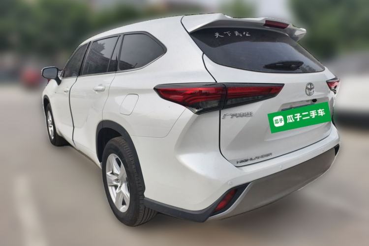 Used Toyota Highlander 2024 2.5L Smart Electric Hybrid Dual-Motor Two-Wheel-Drive Elite Edition 5 Seats Rear Left 45 Deg