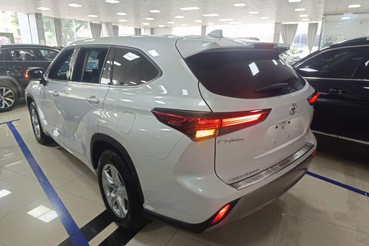 Used Toyota Highlander 2024 2.5L Smart Electric Hybrid Dual-Motor Two-Wheel-Drive Elite Edition 5 Seats Rear Left 45 Deg