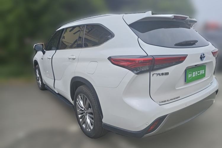 Used Toyota Highlander 2024 2.5L Smart Electric Hybrid Dual-Engine Four-Wheel Drive Prestige Version – 7 Seats Rear Left 45 Deg