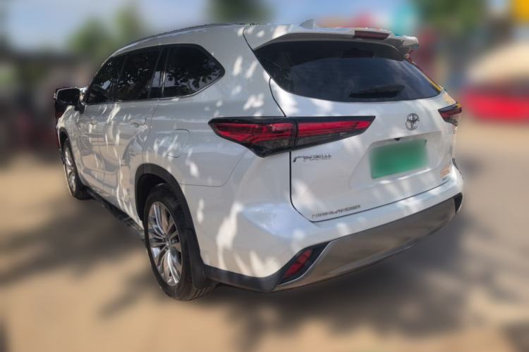 Used Toyota Highlander 2024 2.5L Smart Electric Hybrid Dual-Motor All-Wheel-Drive Luxury 7-Seater Rear Left 45 Deg
